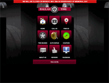Tablet Screenshot of dallastire.net